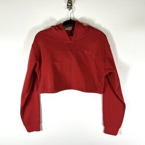 Lululemon All Yours Cropped Hoodie Team Canada‎ Red Size 10 Olympics